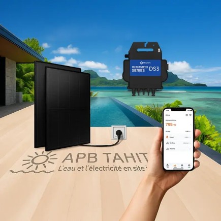 Kit micro-onduleur APSYSTEMS DS3 1Kwc 60Hz