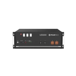 Batterie lithium Pylontech US5000 – 4.8kWh 48V pour stockage solaire