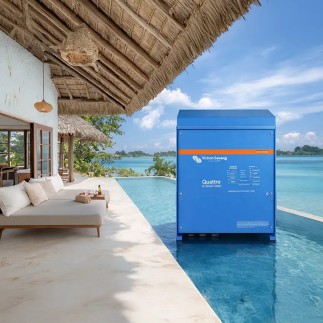 Victron Quattro pour installation solaire premium – autonomie énergétique en Polynésie française