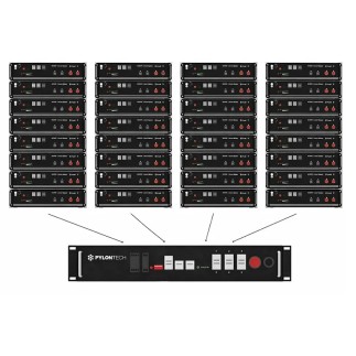 Batteries Pylontech en parallèle | Stockage solaire Polynésie