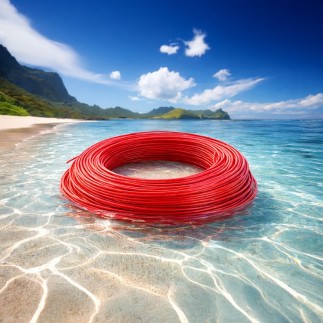 Câble solaire photovoltaïque résistant aux UV pour installation solaire en Polynésie française