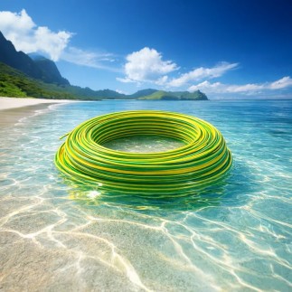 Câble photovoltaïque noir pour raccordement panneau, onduleur et batterie