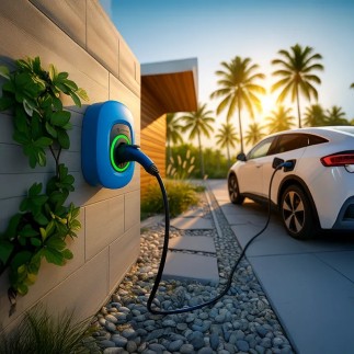 Borne de recharge Victron EV Charging Station NS 22 kW triphasée et 7,3 kW monophasée