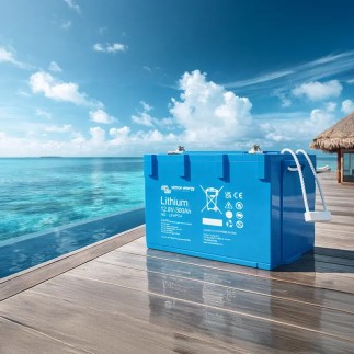 Solution de stockage solaire 12V 300Ah pour autoconsommation à Tahiti