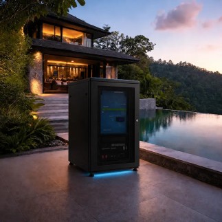GENERWATT | Armoire photovoltaï que avec stockage batterie pour site isolé