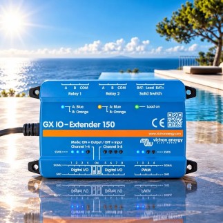 GX IO-Extender 150 Victron en Polynésie, extension E/S pour installation solaire autonome