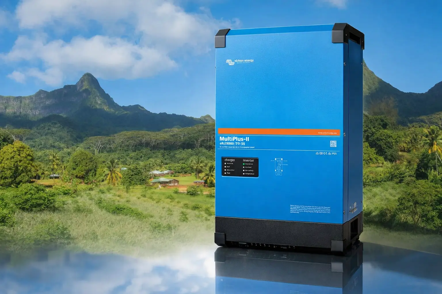 container frigorifique solaire Polynésie